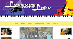 Desktop Screenshot of lessonsonthelake.com